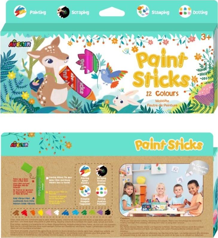 Avenir Farby w sztyfcie 12 kolorów