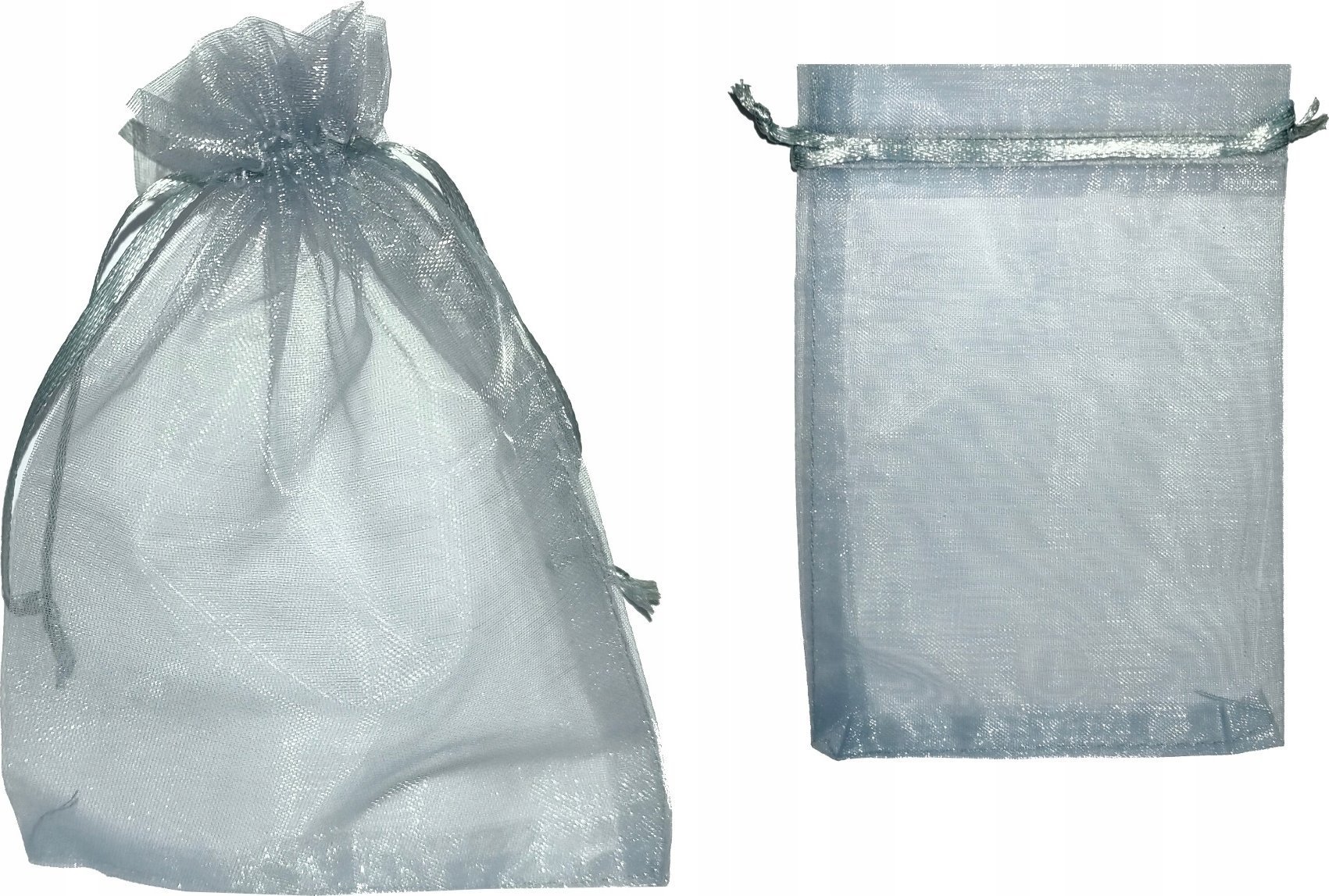 MFP paper Woreczki organzowe srebrne 15x10cm 10szt