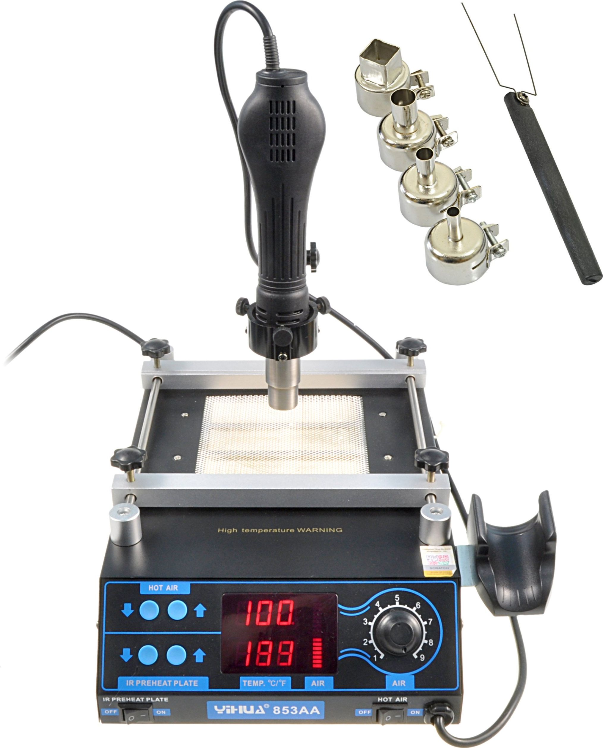 Techrebal Stacja lutownicza Yihua 853AA