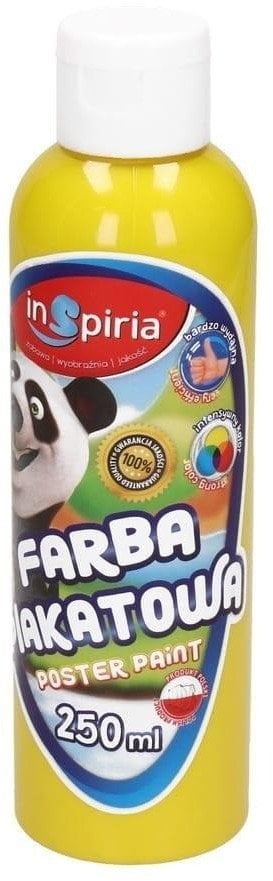 Farba plakatowa żółta 250ml