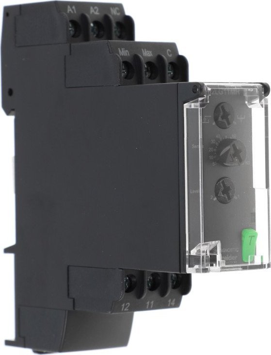 Schneider Electric Przekaźnik kontroli poziomu 5-100kOhm 24-240V AC/DC Zelio Control RM22LG11MR