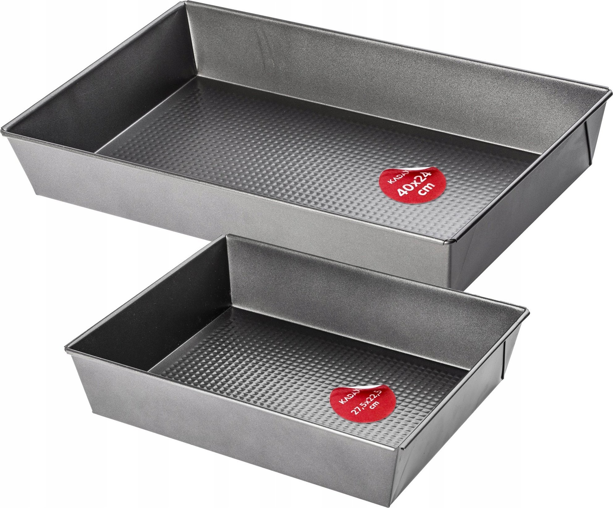 Kadax KADAX Blacha Forma Do Pieczenia Zestaw 2x Foremki