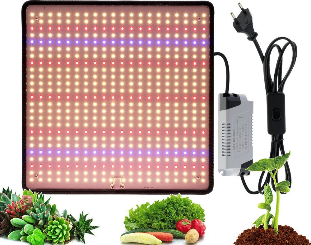 Heckermann Lampa do wzrostu roślin Heckermann 500LED PGL-A2825