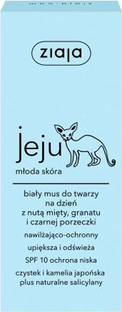 Ziaja Mus do twarzy Jeju Biały nawilżający 50ml