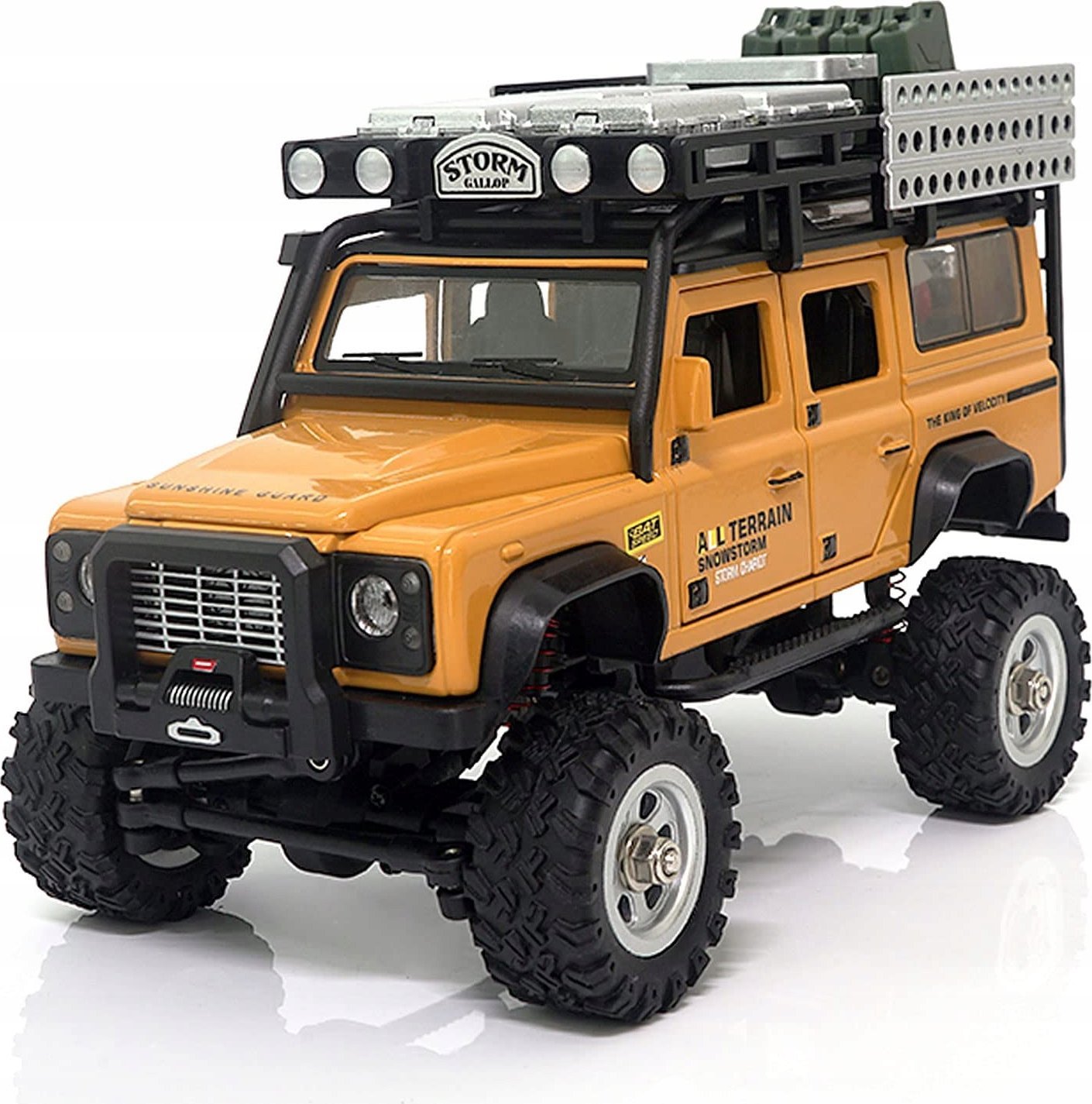 Amewi Amewi RC Auto D90X28 Crawler 4WD Li-Po Akku 300mAh gelb /8+