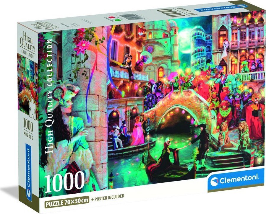Clementoni Puzzle Compact Carnival Moon 1000 elementów (39990)