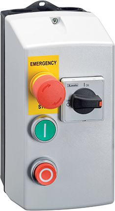 Lovato Electric Rozrusznik bezpośredni w obudowie z wyłącznikiem silnikowym 4-6,5A i stycznikiem 400V AC 3kW (M2P00911400A8)