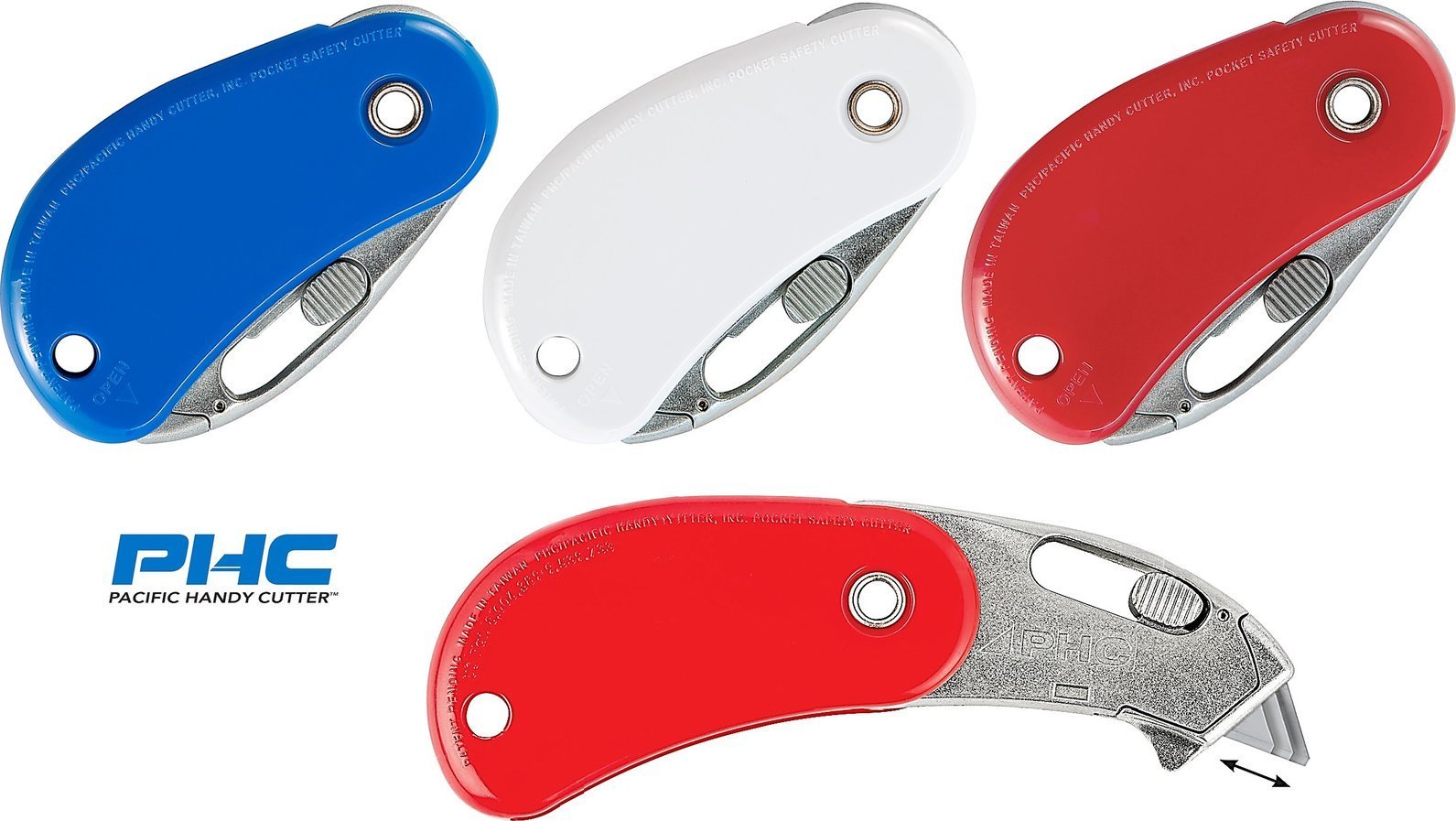 WMF Nóż bezpieczny PHC PSC2 biały, BIAŁY