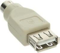 Adapter USB InLine 33103 USB - PS/2 Biały (33103)