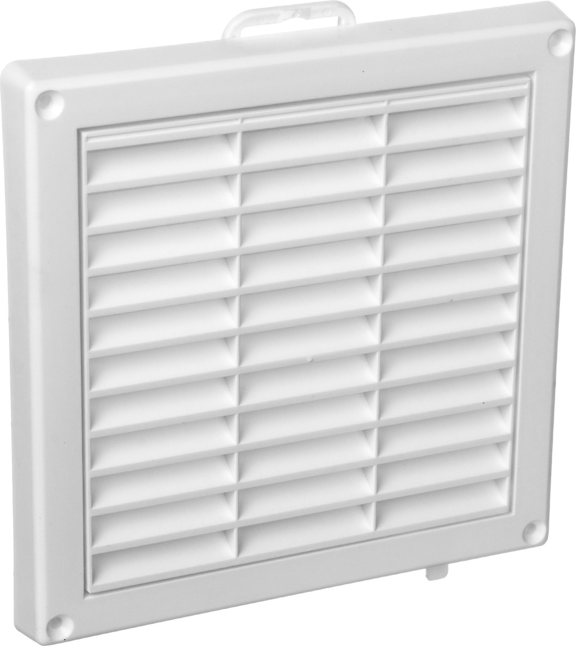 AWENTA Kratka wentylacyjna 130x130mm biała żaluzja+sznurek T43