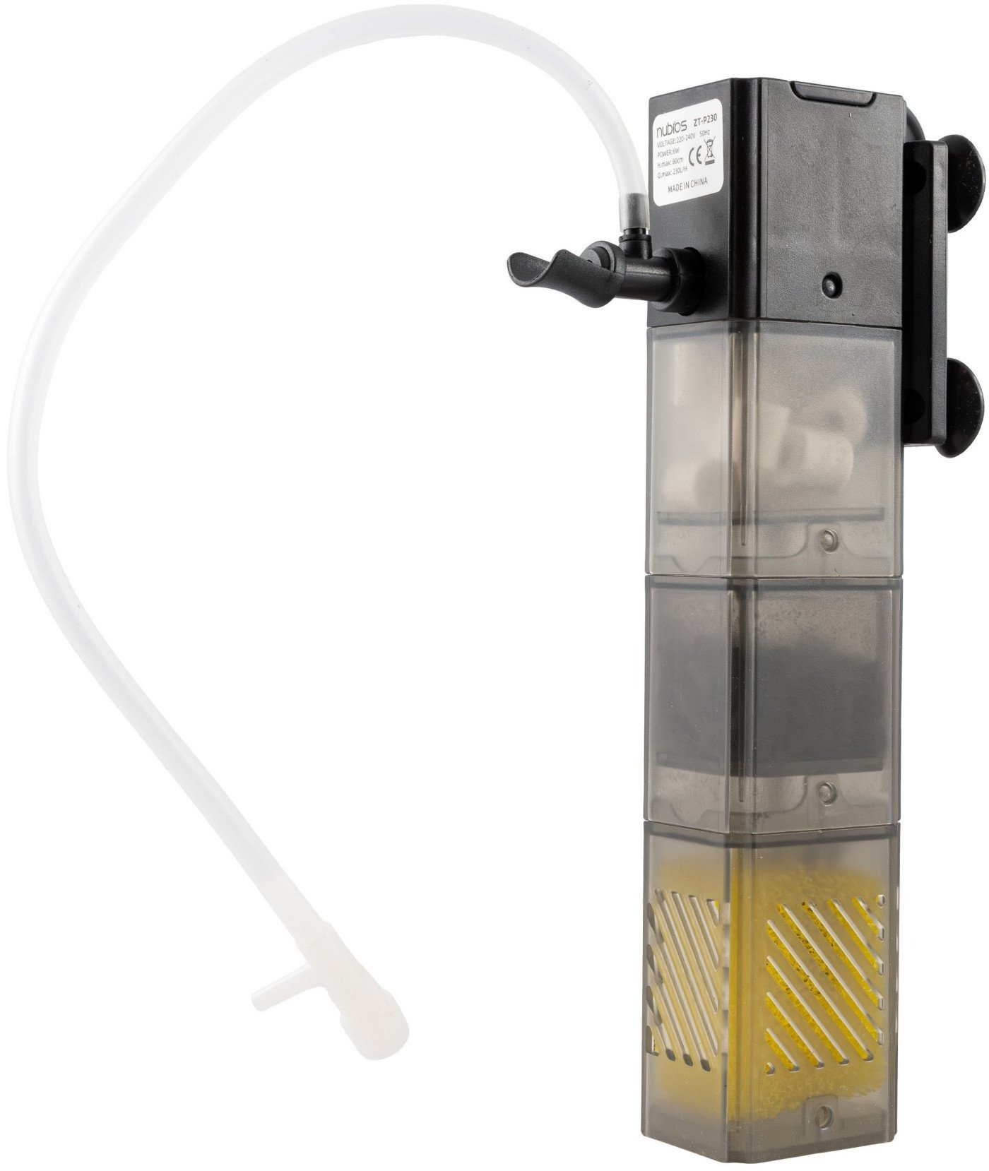 Aqua Natura, filtr do akwarium, ABS+g�bka poliestrowa+w�giel+ceramika, 90x85x300 mm