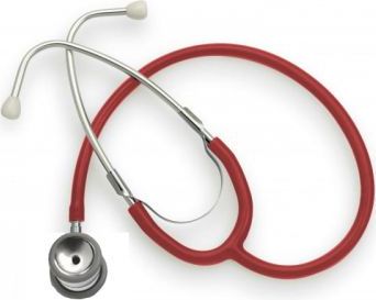 Little Doctor Stetoskop neonatalny noworotkowy Prof-III Little Doctor dwugłowicowy - czerwony