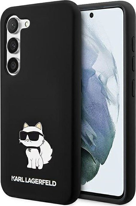 Karl Lagerfeld Karl Lagerfeld Silicone NFT Choupette - Etui Samsung Galaxy S23+ (czarny)
