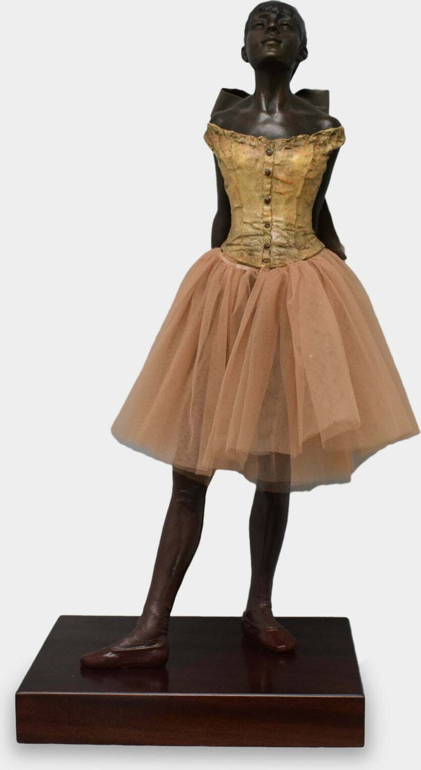 rzezbyzbrazu 14-letnia Baletnica ala Edgar Degas Rzeźba z Brązu