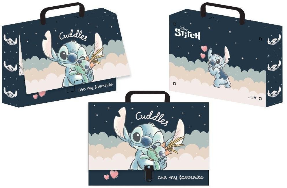 Teczka z rączką walizeczka Stitch
