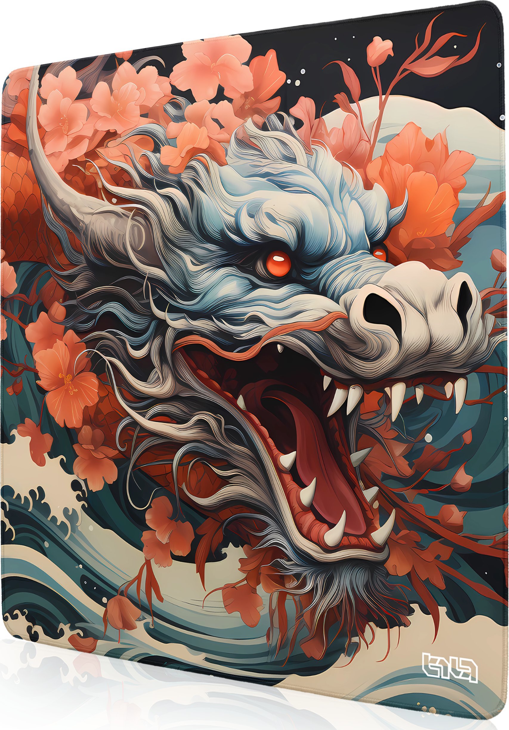 Podkładka Tilt PODKŁADKA POD KLAWIATURĘ Chiński Smok 50x50 TILT Duża Antypoślizgowa