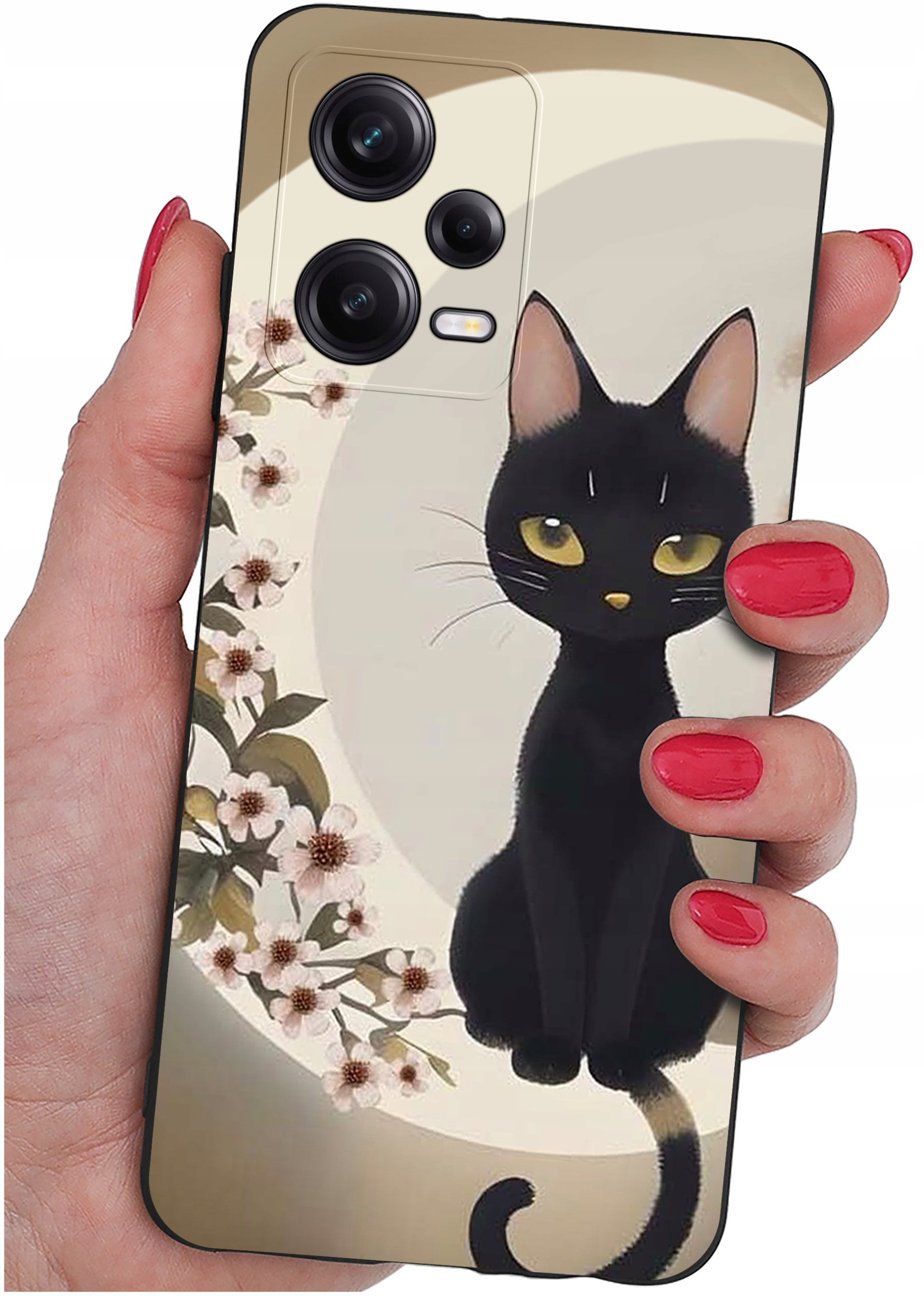 ETUI do Xiaomi Redmi Note 12 5G |Poco X5 5G | WZORY | SILIKONOWE MATT SZKŁO