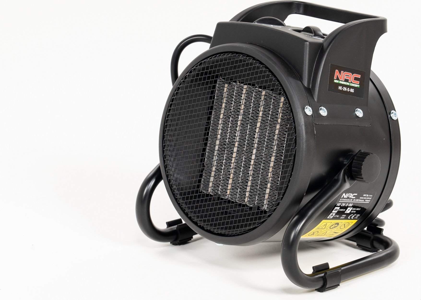 NAC Nagrzewnica HE-2K-S-BG NAC Elektryczna