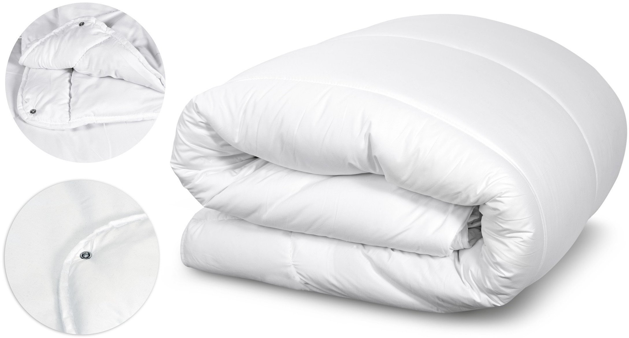 Kołdra 140x200 cm 4 pory roku antyalergiczna mikrofibra silikon