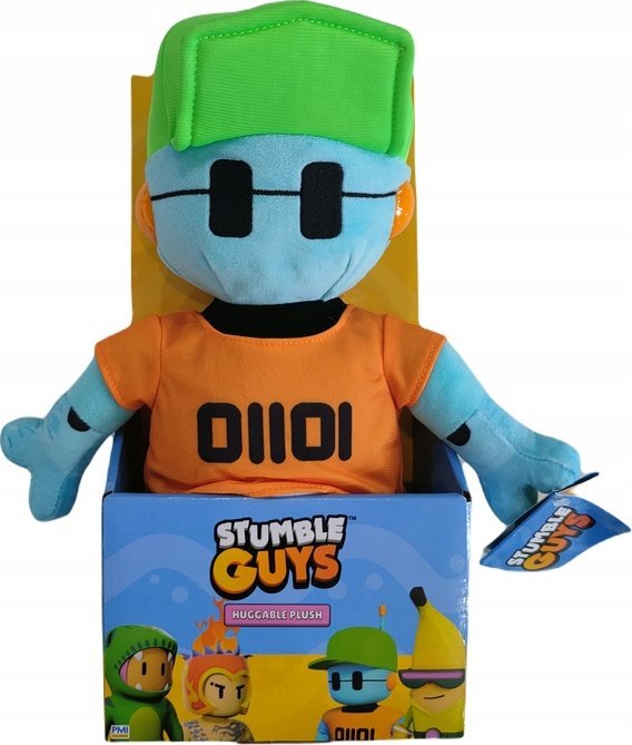 P.M.I STUMBLE GUYS S2 HUGGABLE PLUSH 30cm - ROBOT GUY