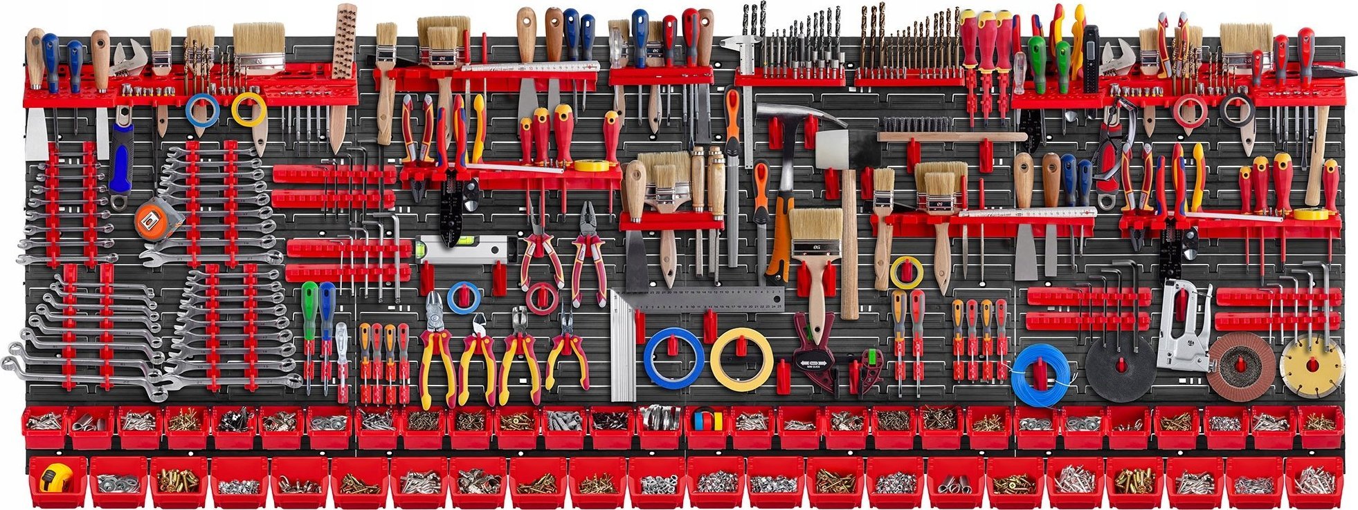 Kadax Tablica Narzędziowa Ścianka 232x78cm 140 el