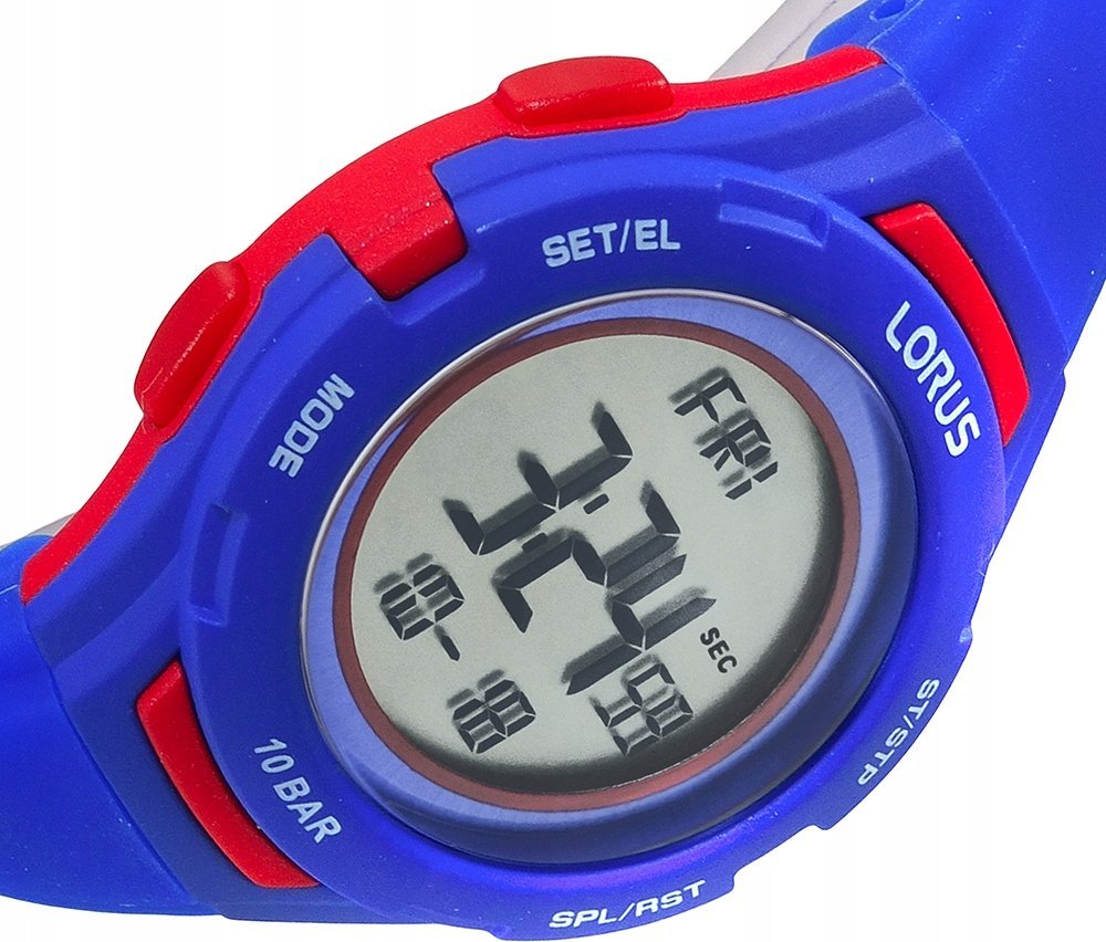 Lorus Zegarek Lorus R2389PX9 dziecięcy elektroniczny .