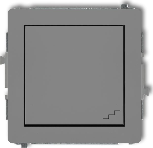 Karlik Łącznik deco schodowy szary mat (27DWP-3)