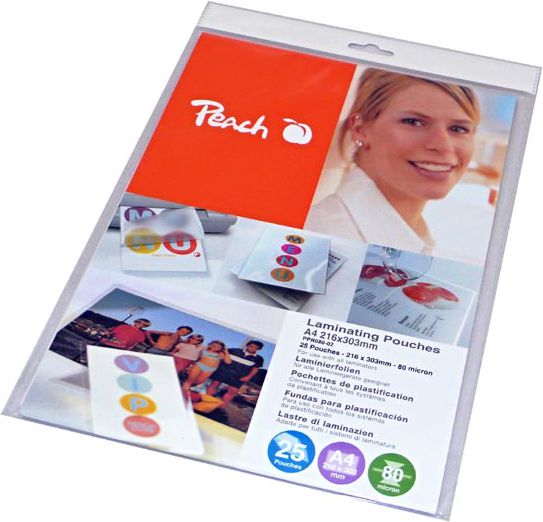 Peach Folia laminacyjna A4 (216x303mm) (510419)