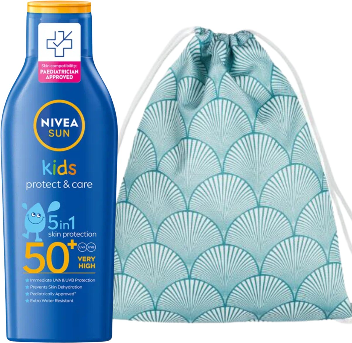 Nivea Kids Protect & Moisture SPF50 + Plecak Plażowy