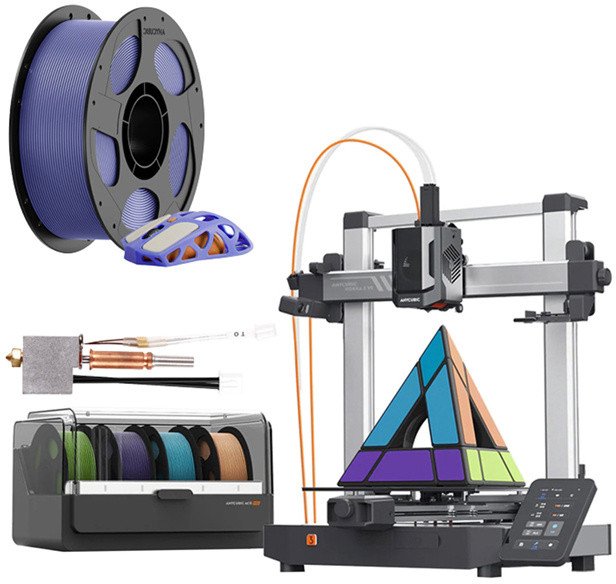 Drukarka 3D Anycubic ANYCUBIC Kobra 3 V2 Combo + Hotend + Filament