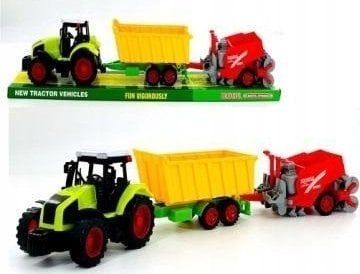 Gazelo Traktor z maszynami rolniczymi