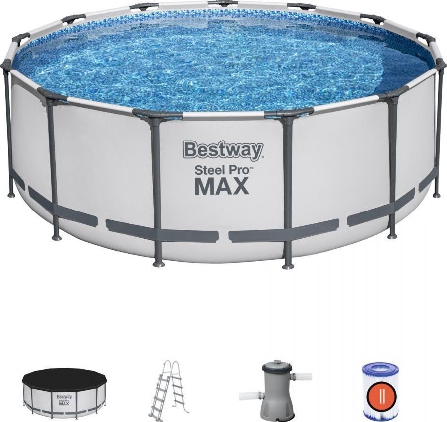 Bestway Basen Ogrodowy Stelażowy 396 x 122 cm 5618W