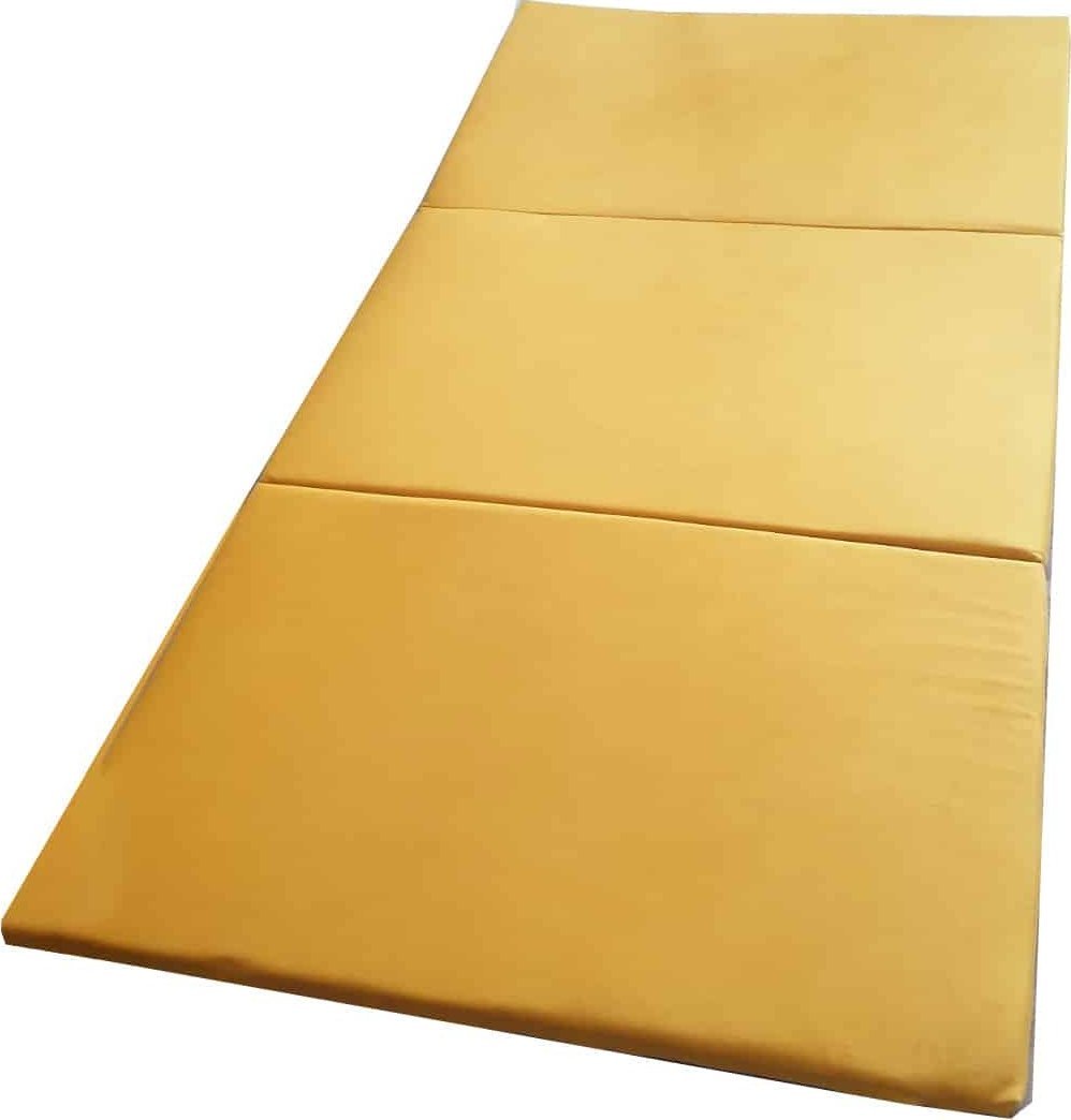 Małpiszon Materac gimnastyczny 180 x 100 x 5 cm żółty Małpiszon
