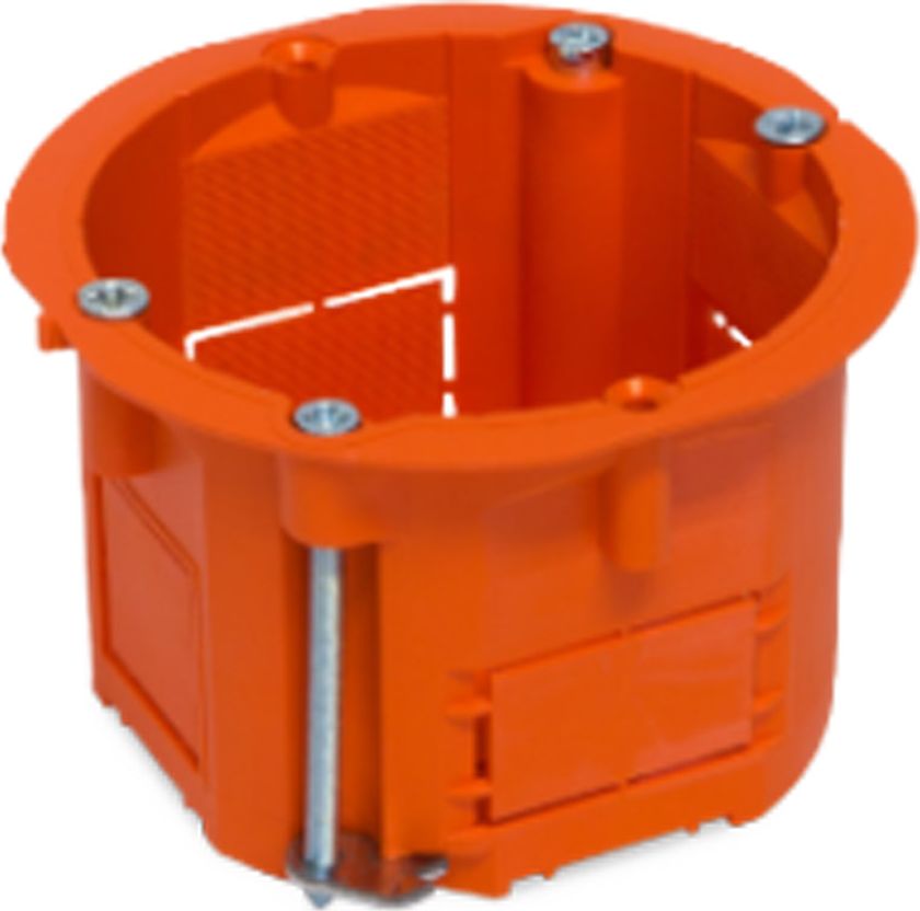 Plastrol PLASTROL Puszka podtynkowa płytka do regipsów z wkrętami PK-60/45 PK-60G