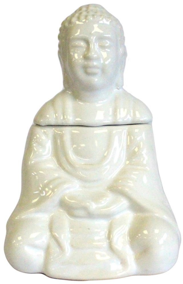 Kominek zapachowy Budda - Biały