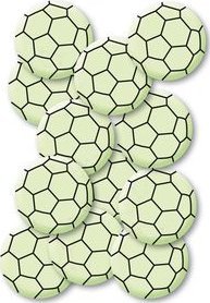 Herma Leuchtsticker Fussball Mini