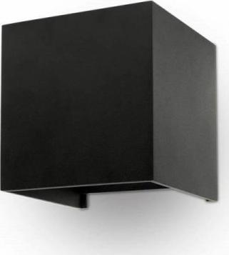 Kinkiet V-TAC Oprawa Ścienna V-TAC 5W Kinkiet Góra/Dół Regulowany Czarny Kwadrat IP65 Bridgelux VT-759 4000K 700lm
