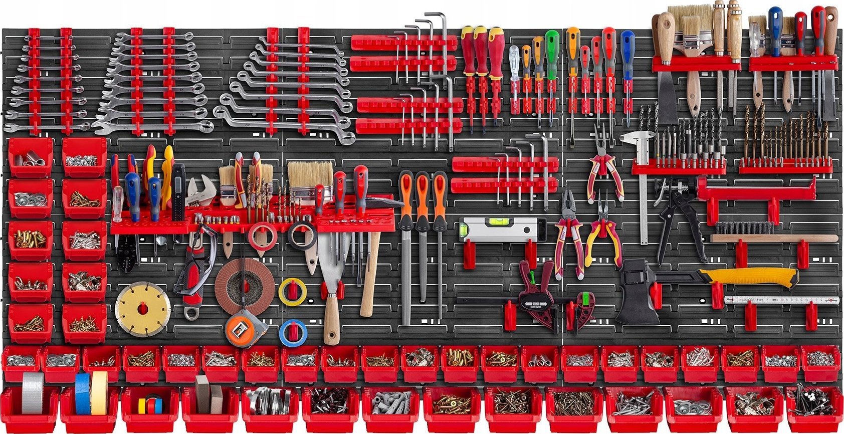 Kadax KADAX Tablica Narzędziowa Ścianka 174x78cm 110 el