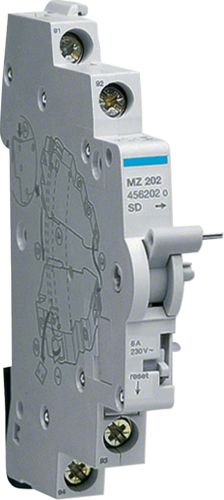Hager Styk sygnalizacyjny 230V 6A 1Z+1R do wyłącznika nadmiarowoprądowego (MZ202)