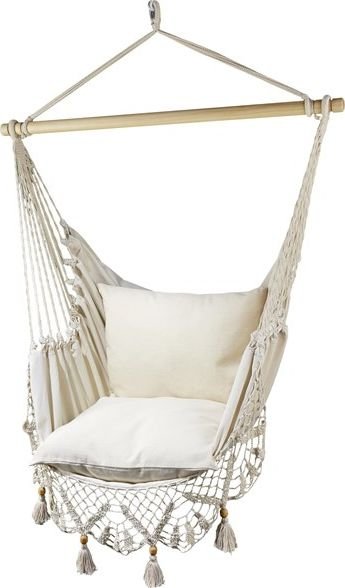 Koala Fotel hamakowy boho, ecru AHC-11