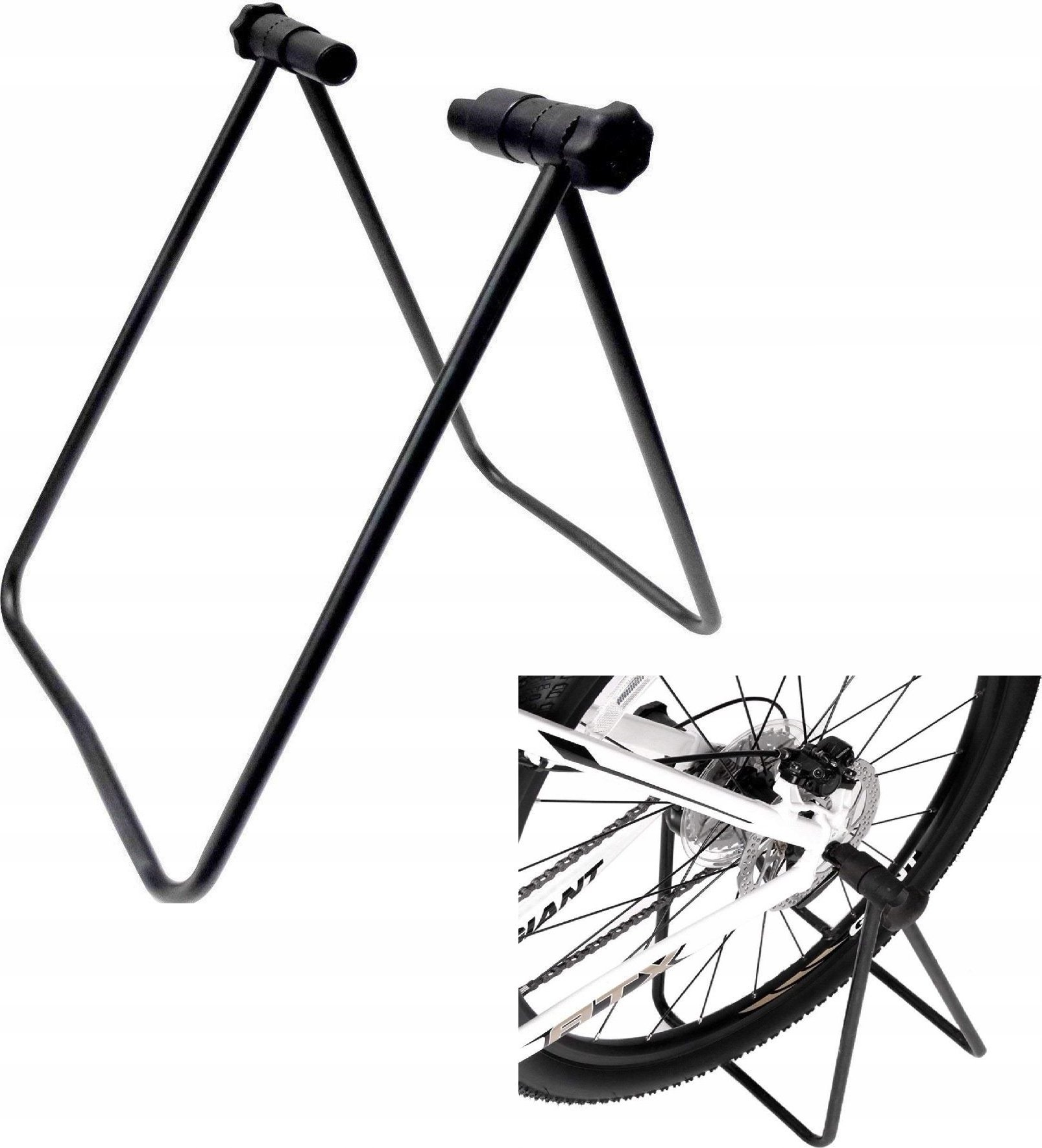 Korbi STOJAK ROWEROWY SERWISOWY SKŁADANY NA TYLNE KOŁO