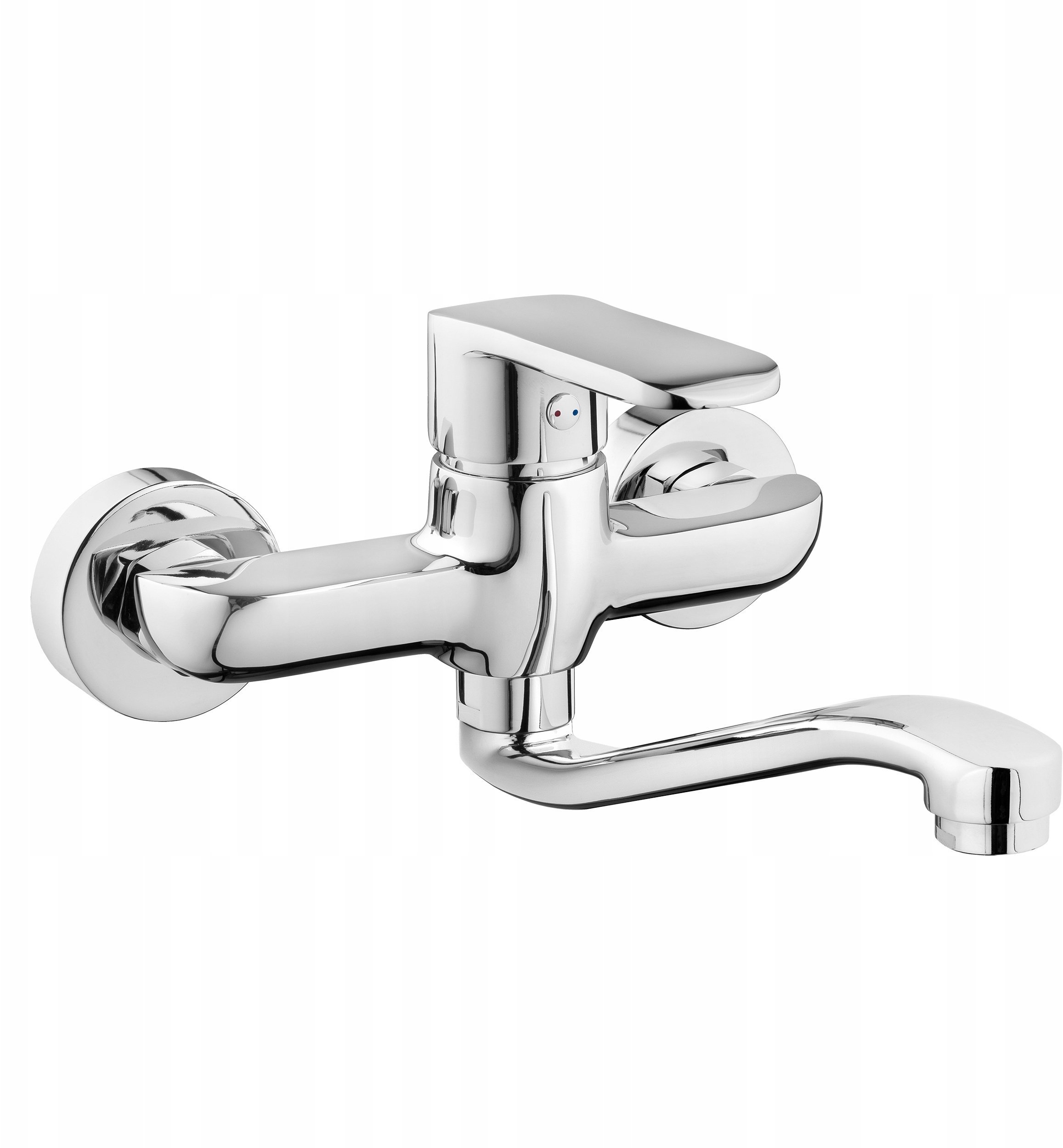 vidaXL BATERIA ZLEWOZMYWAK SC SIROS WYLEWKA 215 CM CHROM