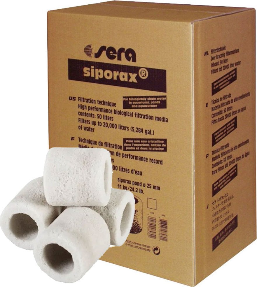 Sera Wkład biologiczny Siporax pond Professional 25 mm 11 kg