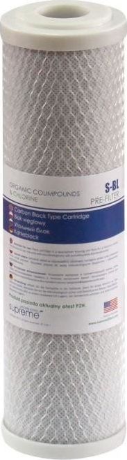 Supreme Wkład węglowy S-BL do filtrów wody 10 cali