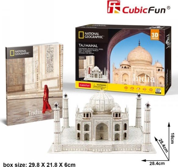 National Geographic PUZZLE 3D NATIONAL GEO TAJ MAHAL