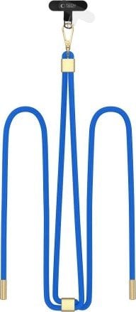 Tech-Protect TECH-PROTECT C2S ROPE CROSSBODY STRAP COBALT BLUE/GOLD