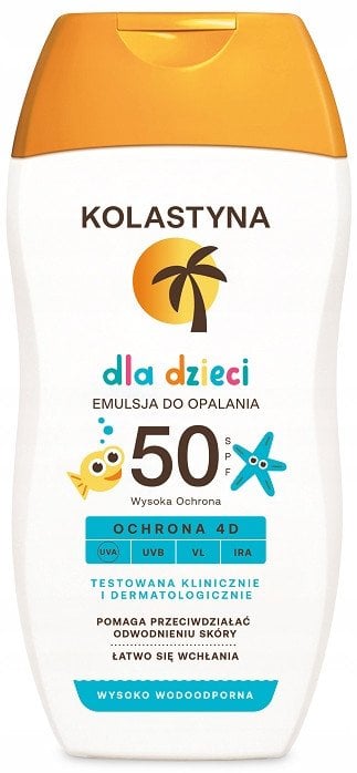 KOLASTYNA Emulsja do opalania dla dzieci SPF50 150ml