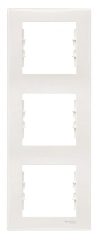Schneider Electric Ramka potrójna Sedna kremowa SDN5801323