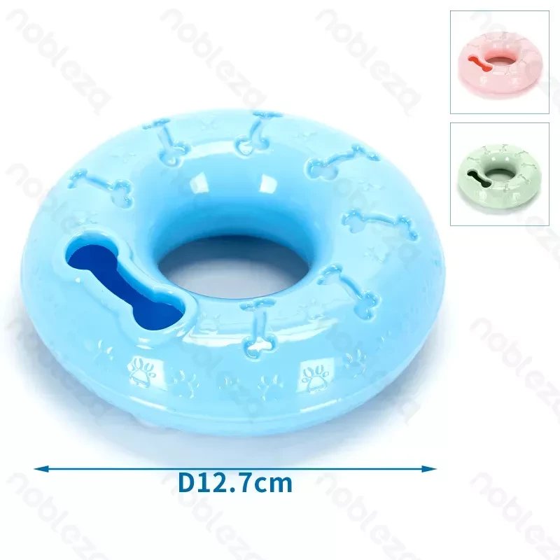 Dozująca karmę zabawka dla psa w kształcie pierścienia