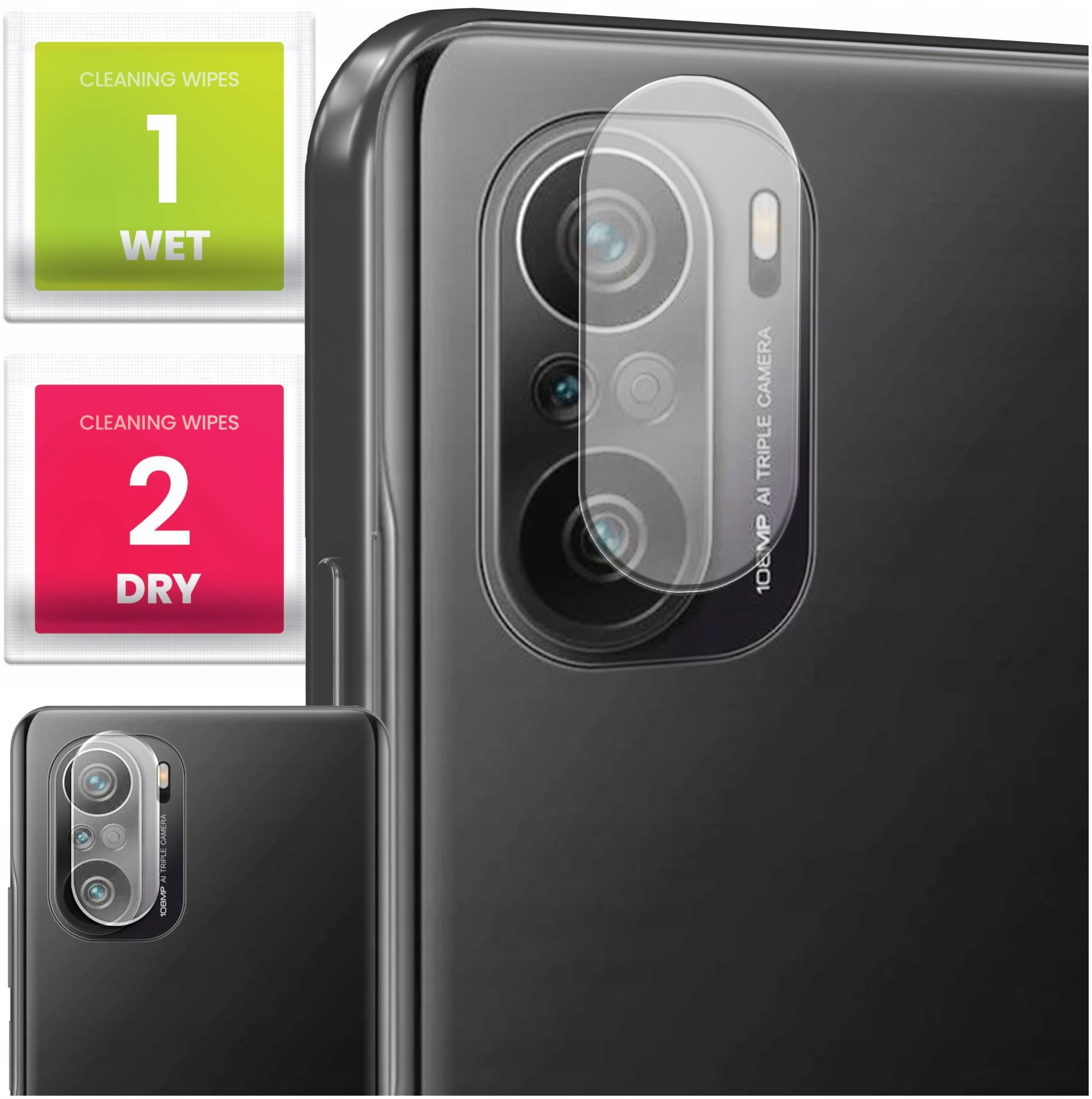 Szkło Hartowane Na Aparat Do Xiaomi Mi 11i (Ochronne, Kamera, Tył, 2.5D)